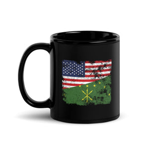 Adygea USA Flag Mug