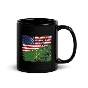 Adygea USA Flag Mug