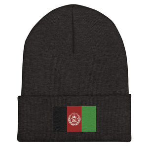 Afghanistan 2004-2013 Flag Beanie - Embroidered Winter Hat