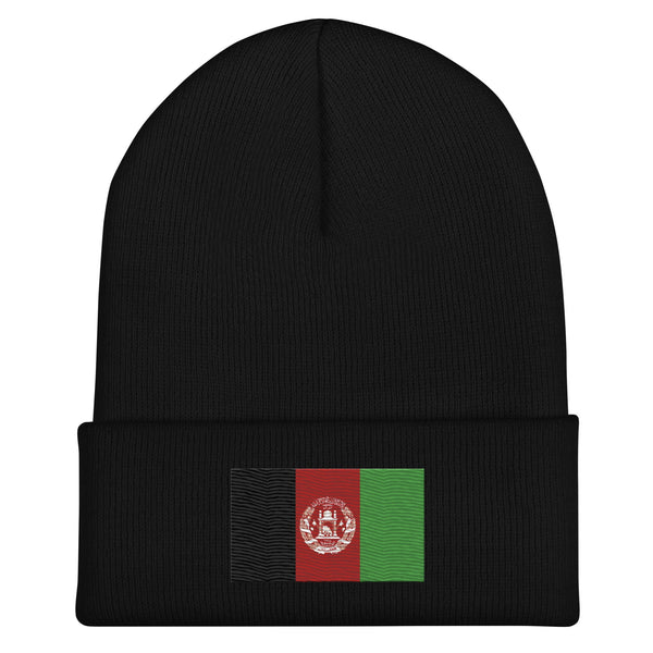 Afghanistan 2004-2013 Flag Beanie - Embroidered Winter Hat