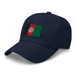 Afghanistan Flag Cap - Adjustable Embroidered Dad Hat