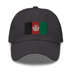 Afghanistan Flag Cap - Adjustable Embroidered Dad Hat