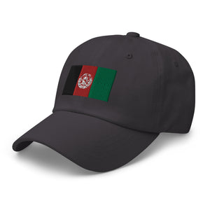 Afghanistan Flag Cap - Adjustable Embroidered Dad Hat