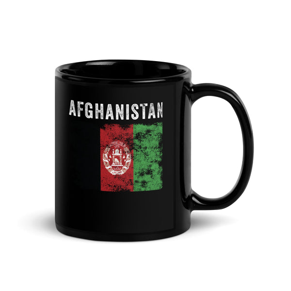 Afghanistan Flag Distressed Afghan Flag Mug