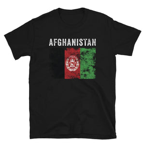 Afghanistan Flag Distressed Afghan Flag T-Shirt