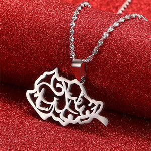 Afghanistan Flag Map Necklace Collection