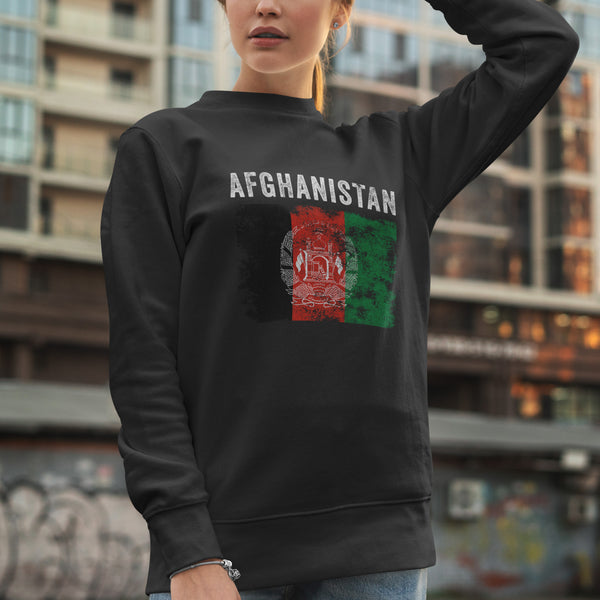 Afghanistan Flag Sweatshirt