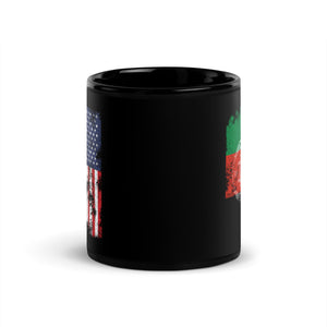 Afghanistan USA Flag Mug