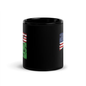 Afghanistan USA Flag Mug