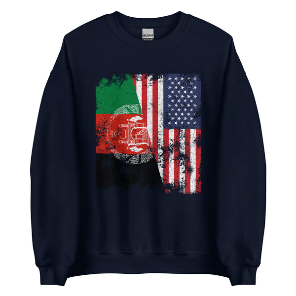 Afghanistan USA Flag Sweatshirt