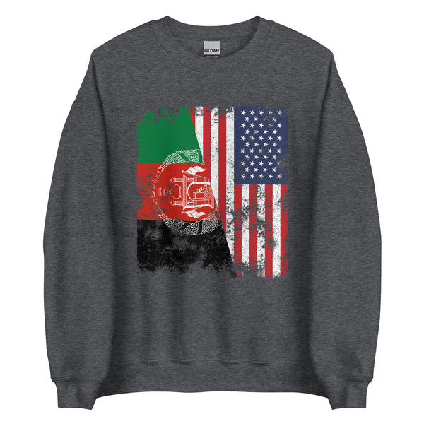 Afghanistan USA Flag Sweatshirt