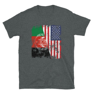 Afghanistan USA Flag T-Shirt