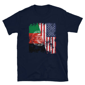 Afghanistan USA Flag T-Shirt
