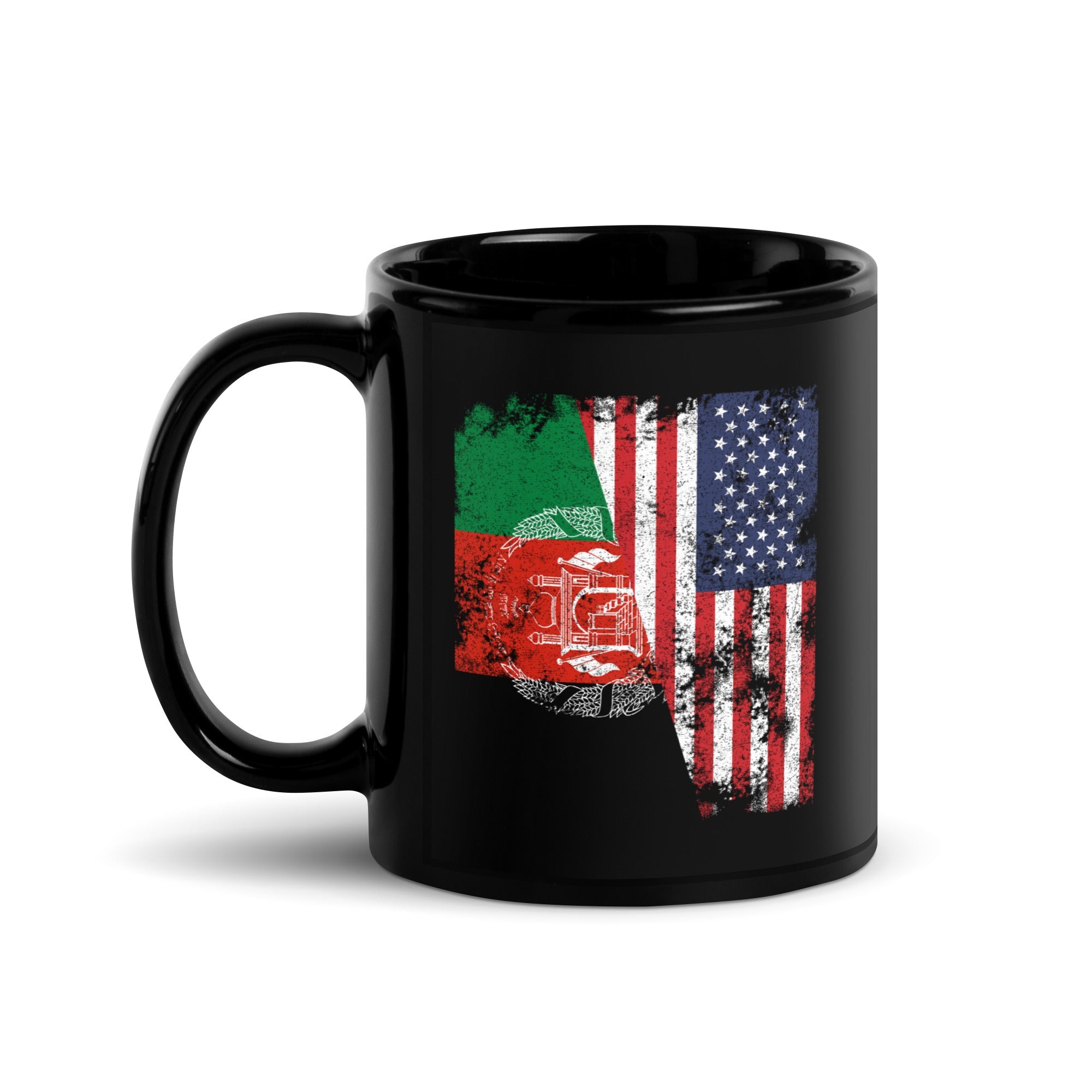 Afghanistan USA Flag Mug