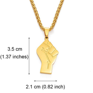 Africa Black Lives Matter Fist