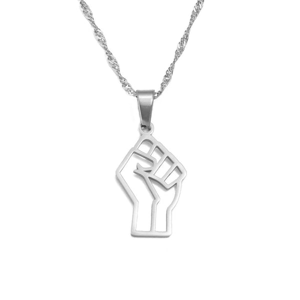 Africa Black Lives Matter Pendant Necklace