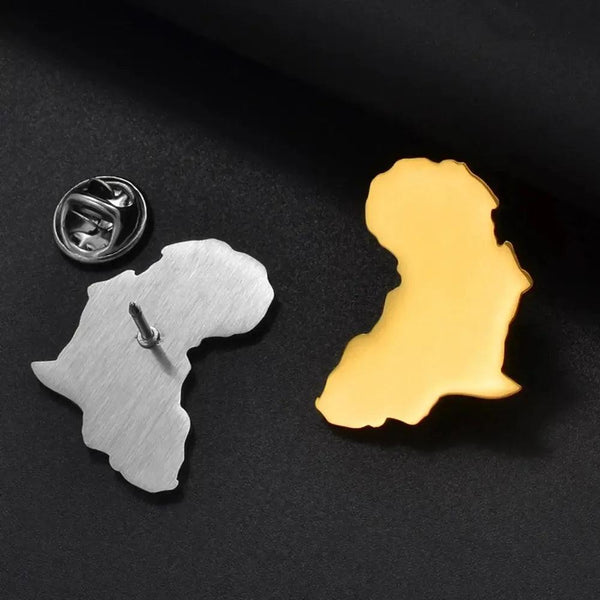 Africa Flag Lapel Pin - Enamel Pin Flag