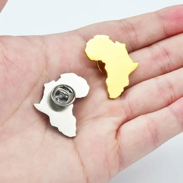 Africa Flag Lapel Pin - Enamel Pin Flag