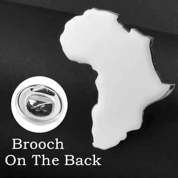 Africa Flag Lapel Pin - Enamel Pin Flag