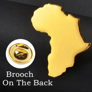 Africa Flag Lapel Pin - Enamel Pin Flag