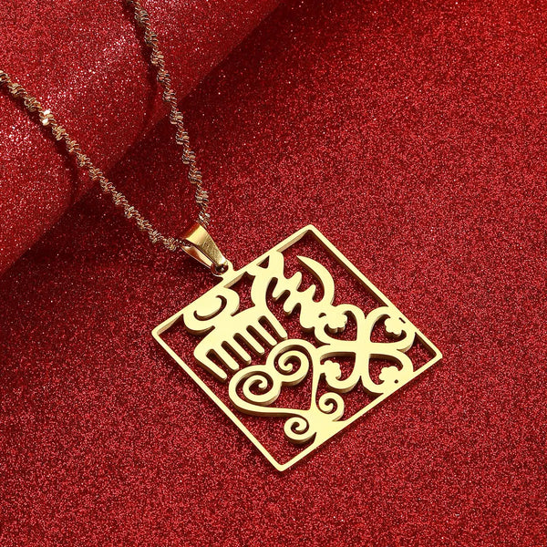 Africa Pendant Necklace