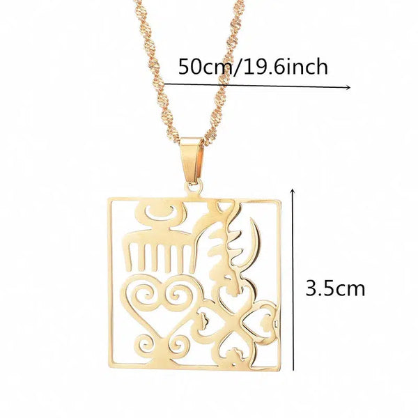 Africa Pendant Necklace