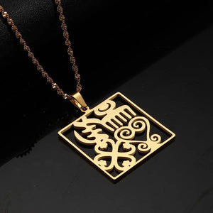 Africa Pendant Necklace