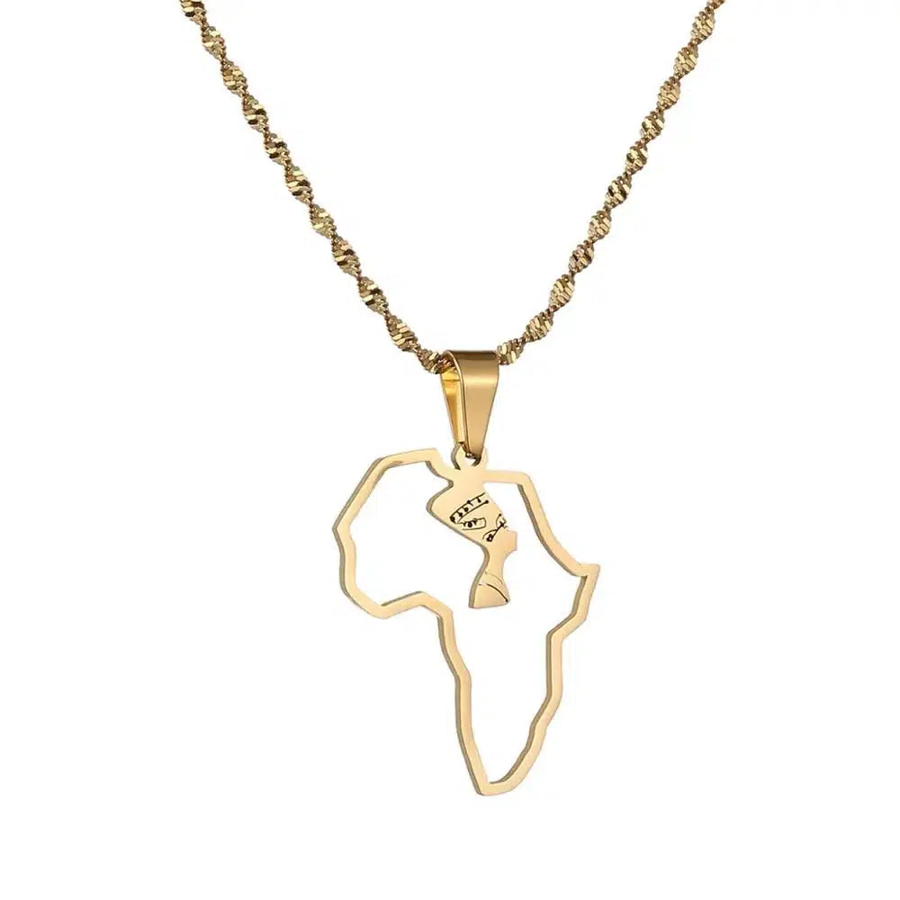 Africa Queen Nefertiti Necklace