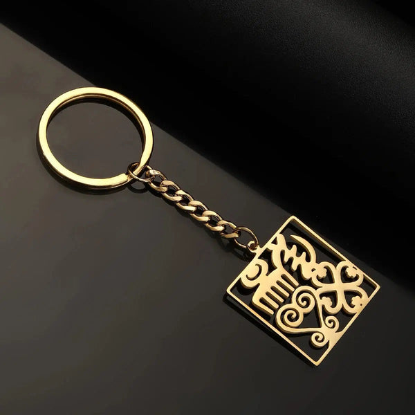 Africa Symbol Keychain