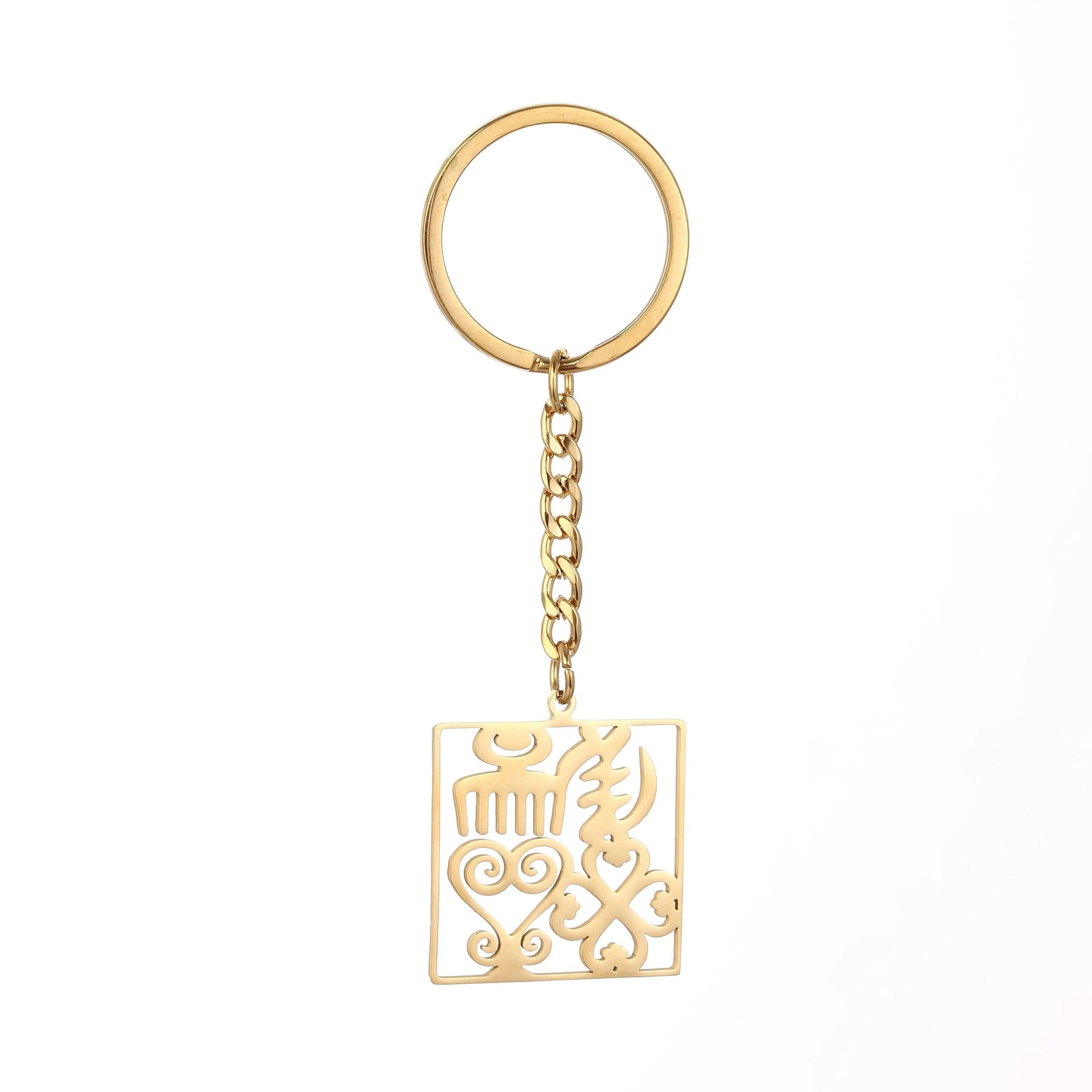 Africa Symbol Keychain Collection