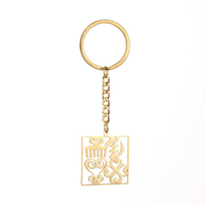 Africa Symbol Keychain Collection