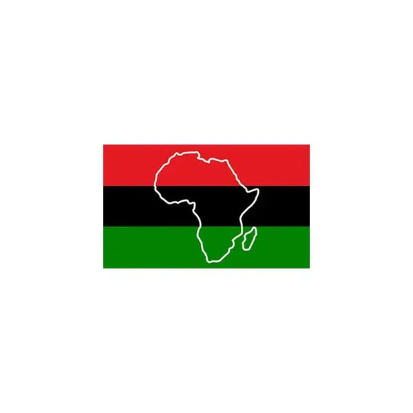 African Afro American Flag - 90x150cm(3x5ft) - 60x90cm(2x3ft)