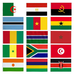 African Flags - 90x150cm(3x5ft) - 60x90cm(2x3ft)