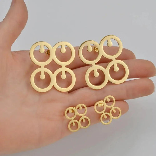 African Symbol Earrings
