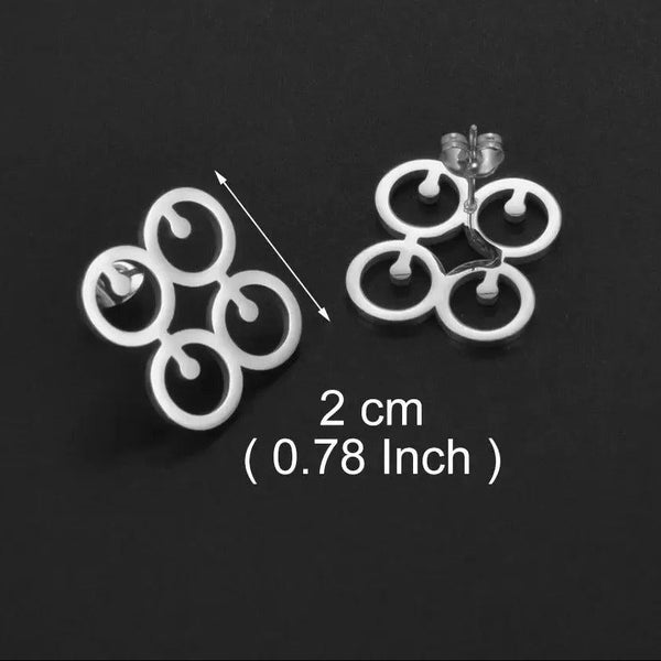 African Symbol Earrings