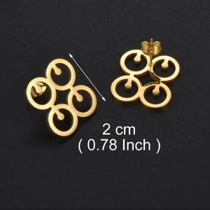 African Symbol Earrings