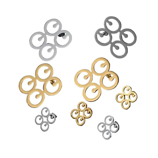 African Symbol Earrings
