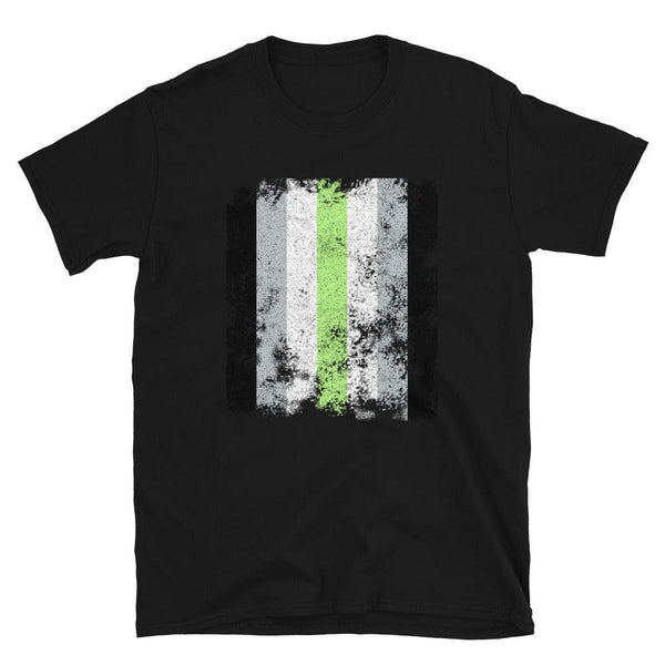 Agender Flag - Distressed LGBTQIA2S+ T-Shirt