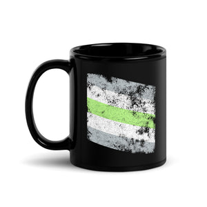 Agender Flag - Distressed LGBT+ Mug