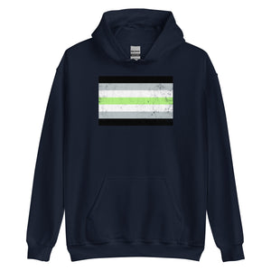 Agender Flag - LGBT+ Hoodie