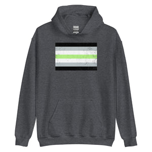Agender Flag - LGBT+ Hoodie
