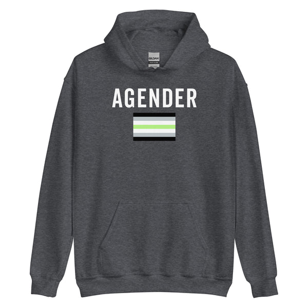 Agender Flag - LGBT+ Hoodie
