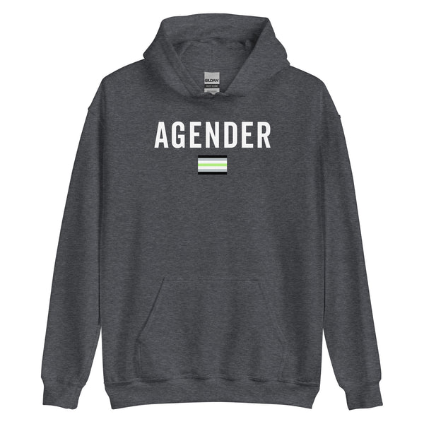 Agender Flag - LGBT+ Hoodie