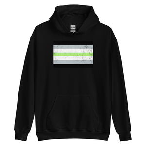 Agender Flag - LGBT+ Hoodie