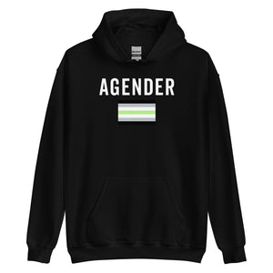 Agender Flag - LGBT+ Hoodie