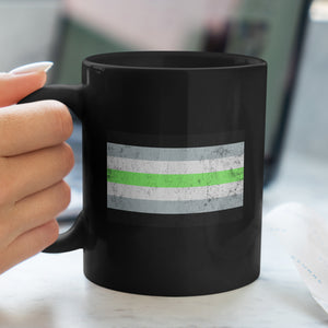 Agender Flag - LGBT+ Mug