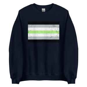 Agender Flag - LGBT+ Sweatshirt