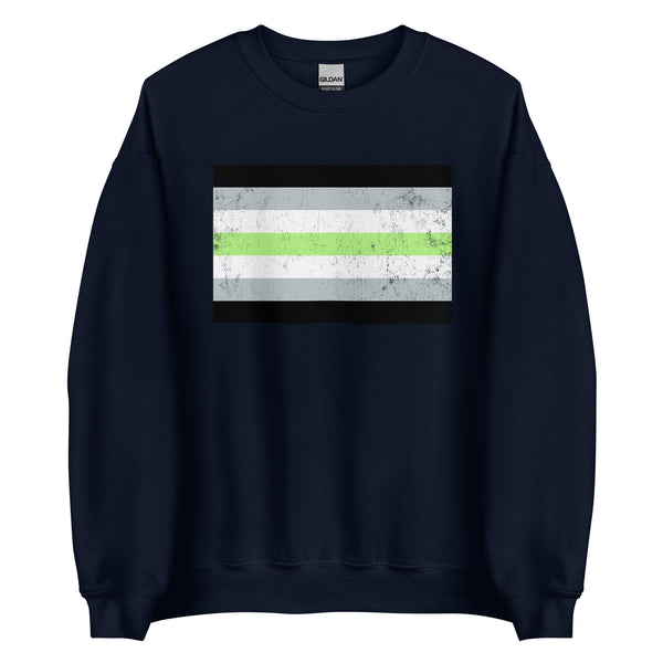 Agender Flag - LGBT+ Sweatshirt