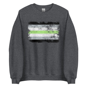Agender Flag - LGBT+ Sweatshirt