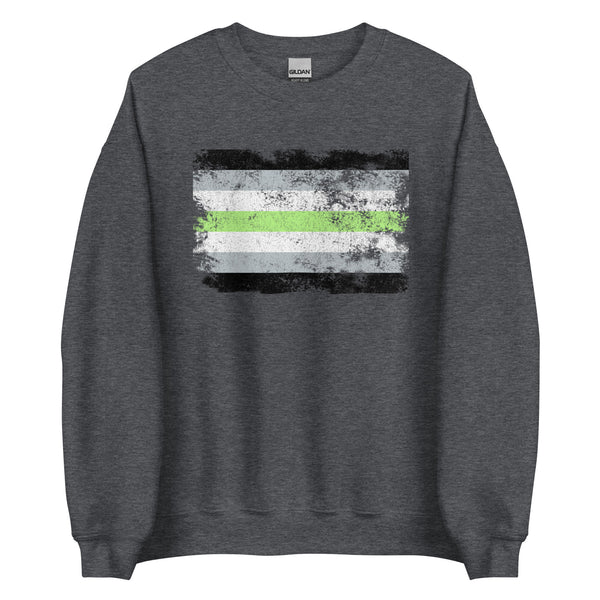 Agender Flag - LGBT+ Sweatshirt